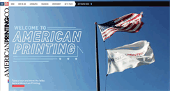 Desktop Screenshot of americanprintingco.net