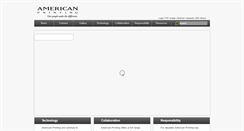Desktop Screenshot of americanprintingco.com